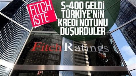 F­i­t­c­h­,­ ­T­ü­r­k­i­y­e­­n­i­n­ ­K­r­e­d­i­ ­N­o­t­u­n­u­ ­D­ü­ş­ü­r­d­ü­